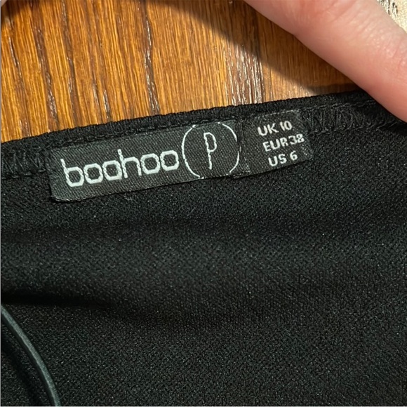 Boohoo | Women’s Size 6 Black Halter Dress - Picture 2 of 5